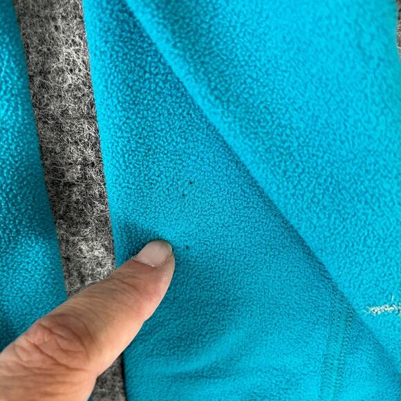 The North Face Sweater Womens S Fleece Pullover Quarter Zip Camping Hike Trail - Picture 6 of 9